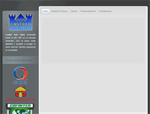 Tablet Screenshot of castilloautosales.com